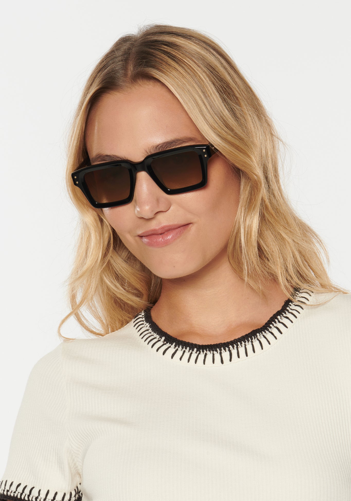 CARTER Black & Black Tea Polarized Sunglasses - UV Protection, Stylish & Comfortable for Driving, Fishing & Outdoor Activities