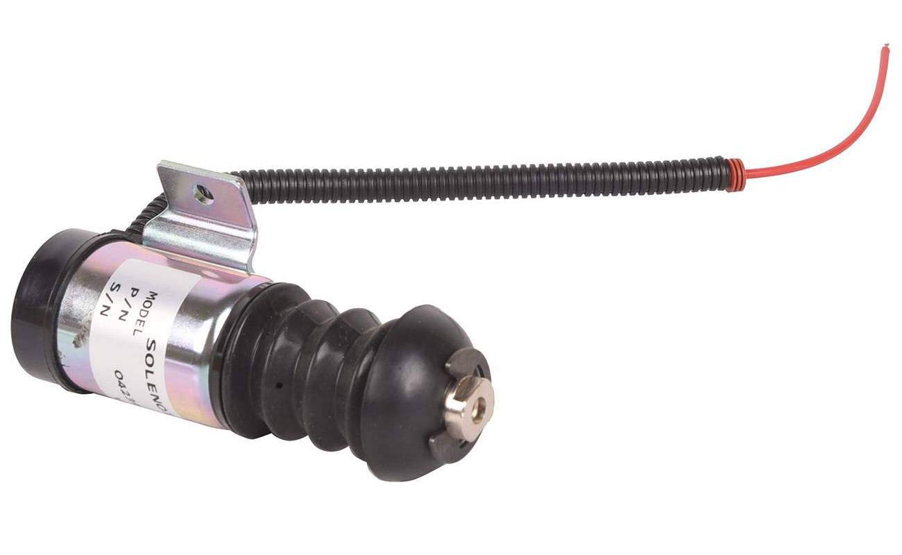 Topaz 12V Fuel Shut Off Solenoid 04234373 04233841 - Compatible with Deutz 912 913 914 Engine - Replacement Part for Tractor & Heavy Equipment Repair