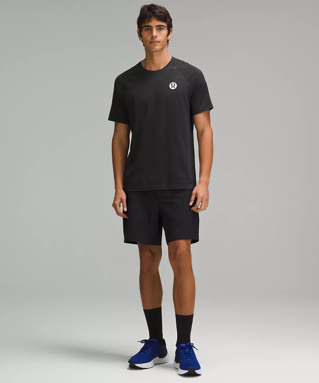 Men’s Pace Breaker Lined Running Shorts 7” - Lightweight Quick-Dry Workout Shorts for Gym, Jogging & Training (Black)