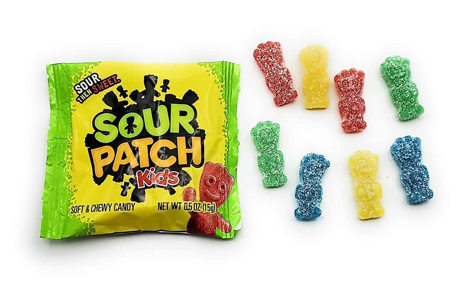 5 lb Bulk Christmas Candy Variety Pack - Sour Patch Kids & Swedish Fish Mini Soft Chewy Candy, Individually Wrapped 0.5 oz Fun Size Pouches (200 Count) - Perfect for Holiday Parties, Stocking Stuffers & Office Treats