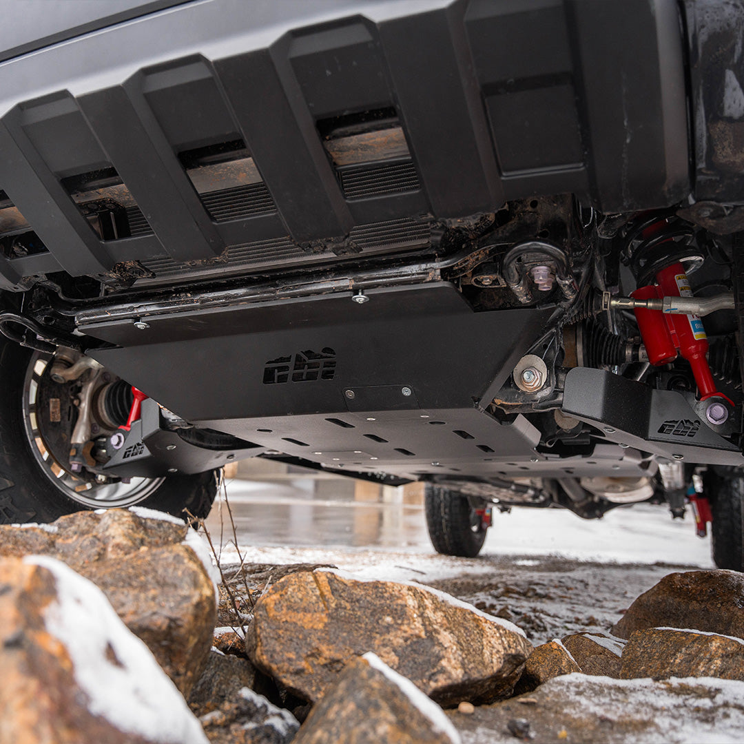 24+ Toyota Tacoma Front Skid Plate - Heavy Duty Off-Road Protection for 2024+ Tacoma Trucks | Perfect for Rock Crawling, Trail Riding & Adventure Driving