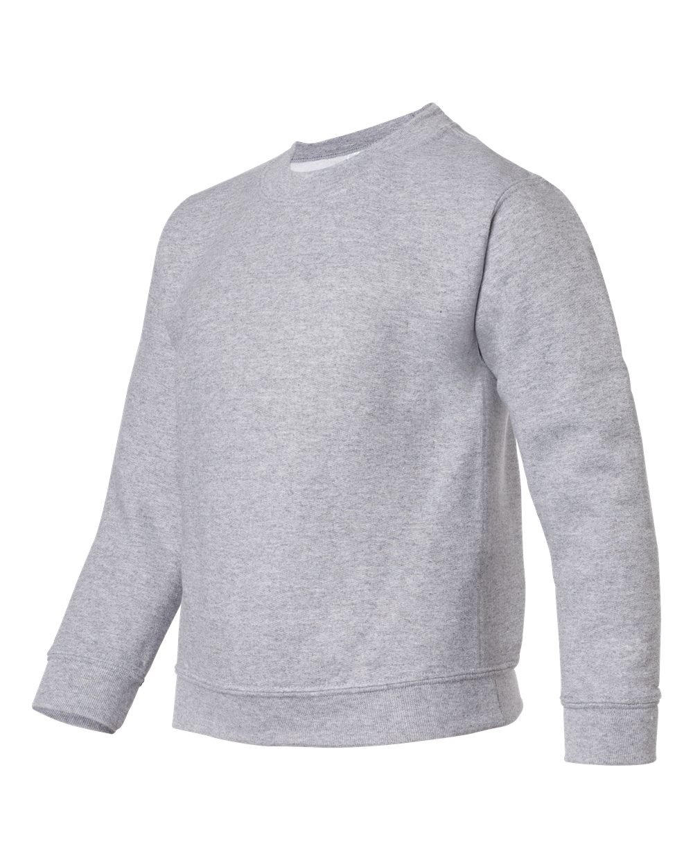 Gildan Big Boys' Preshrunk Heavy Blend Fleece Sweatshirt - Sport Grey, Small - Warm & Comfortable Pullover for Kids' Sports, School & Outdoor Activities