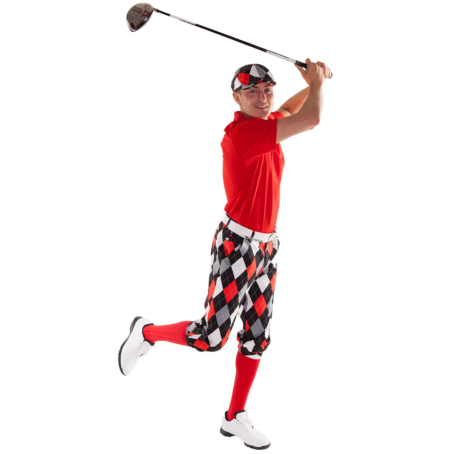 Royal & Awesome Men's Golf Knickers - Stylish & Comfortable Golf Pants for Men - Fun & Trendy Knickers for Golfers - Perfect for Golf Tournaments, Casual Wear & Country Club Events