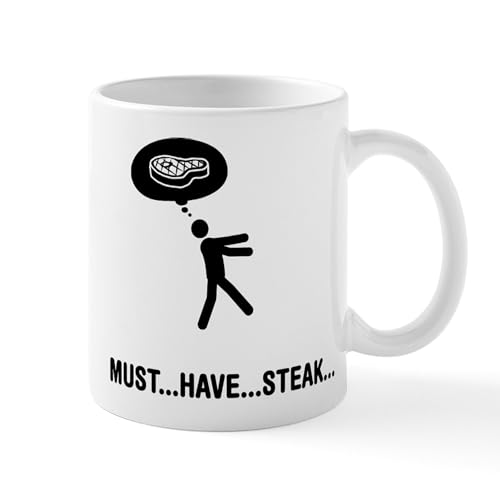 White - Steak Lover Mug