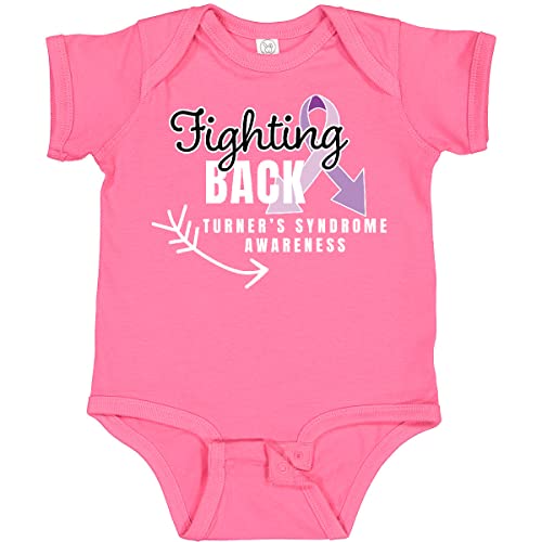 Fighting Back Turner Syndrome Awareness Baby Bodysuit - Cute Infant Onesie for Special Needs Support & Awareness Campaigns