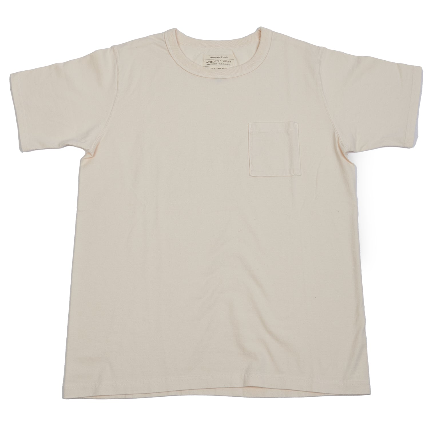 Full Count 5805P Premium Cotton Pocket T-Shirt for Men - Ivory | Casual Wear, Street Style & Everyday Comfort