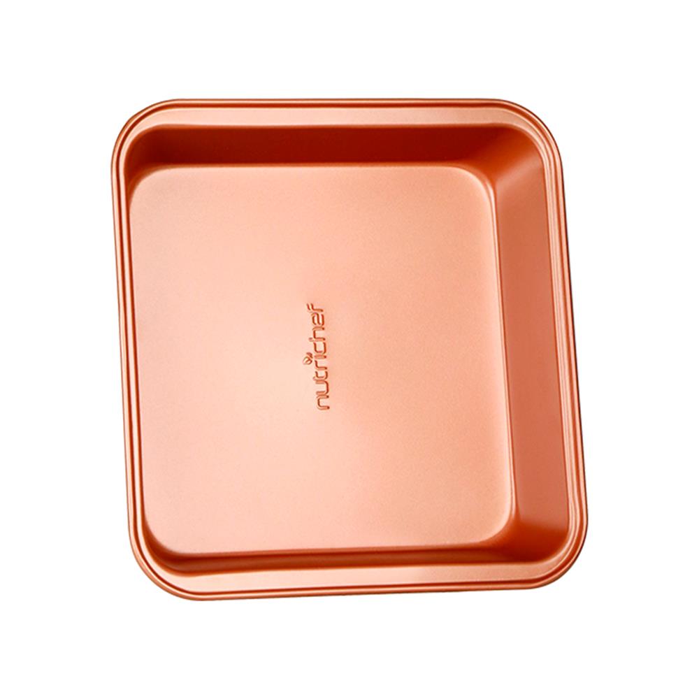 Premium Non-Stick Square Cake Pan for Baking - 9x9 Inch Heavy Duty Aluminum Baking Dish for Brownies, Lasagna, Casseroles & Sheet Cakes | Perfect for Home Baking, Parties & Holiday Desserts