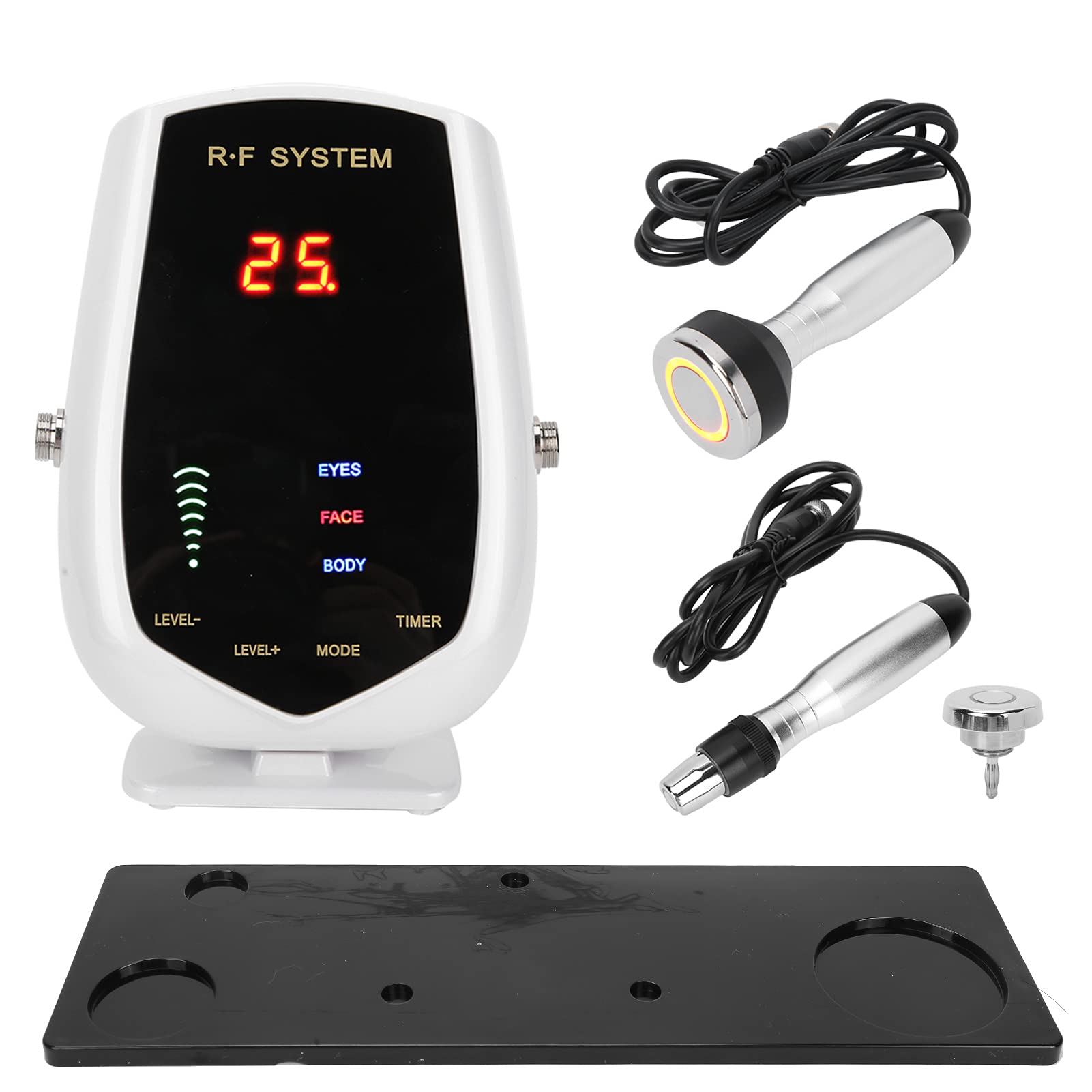 RF Wrinkle Removal & Skin Tightening Machine - Adjustable RF Beauty Device for Face, Eyes & Body - At-Home Skin Firming Treatment for Anti-Aging & Rejuvenation (Perfect for Home Spa & Self-Care Routines)