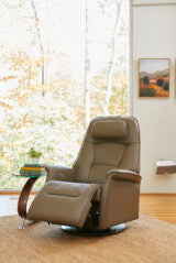 FJORDS Stockholm Relax Recliner Chair - Modern Comfortable Lounge Chair for Living Room, Bedroom & Office - Perfect for Reading, Napping & Relaxing
