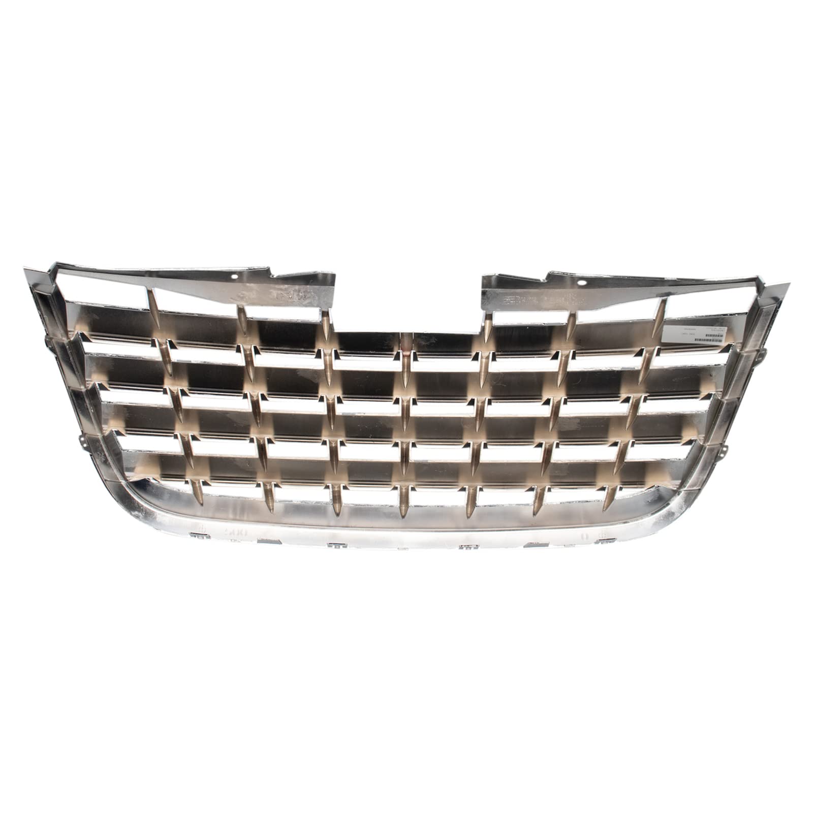 Chrome & Dark Gray Front Grille Replacement for 2008-2010 Chrysler Town & Country - CH1200322 | Perfect Fit & Durable Upgrade for Minivans | Enhances Vehicle Appearance & Style