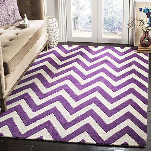 Purple/Ivory