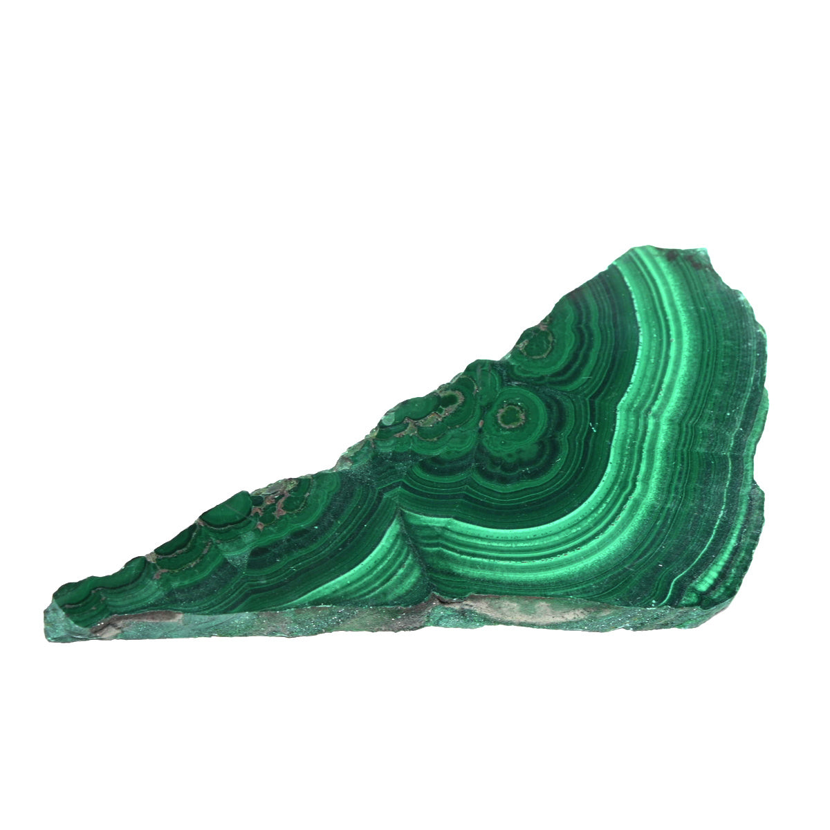 Natural Malachite Slab - Premium Polished Green Stone for Jewelry Making, Home Decor & Crystal Healing | Perfect for DIY Crafts, Meditation & Gifts