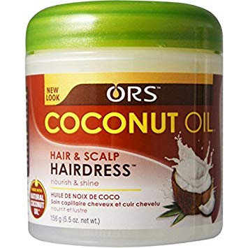 ORS Coconut Oil 5.5oz - 100% Pure Organic Coconut Oil for Hair, Skin & Cooking - Perfect for Moisturizing, Baking & Natural Beauty Care