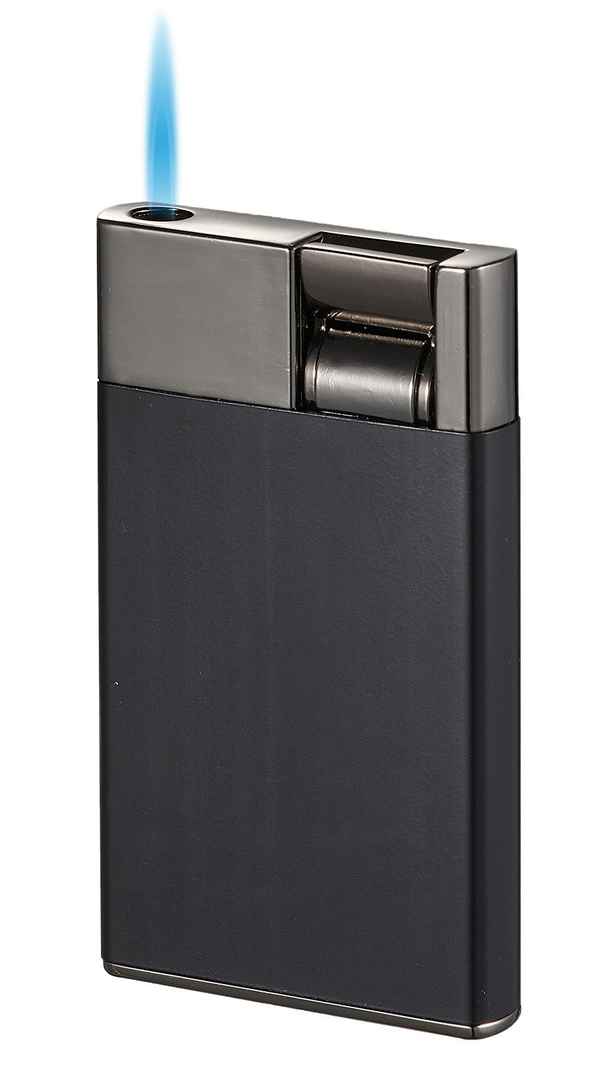 Premium Visol Cougar Single Jet Flame Cigar Lighter - Windproof Butane Torch for Cigars, Cigarettes & Pipe Smoking - Perfect for Outdoor Use, Travel & Gifts (Black)