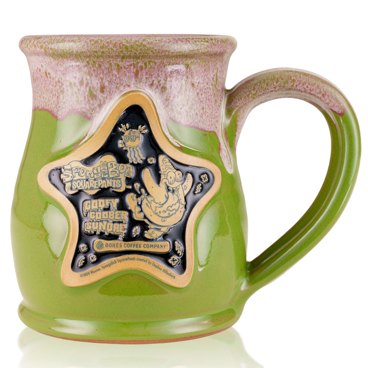 Handcrafted Goofy Goober Sundae Ceramic Mug - Unique Handthrown Coffee Cup for Ice Cream Lovers, Fun Gift for Birthday & Home Decor