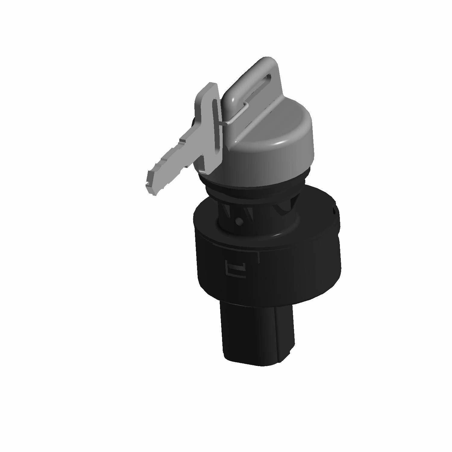 Polaris 4081435 Sealed 3 Position Common Key Switch - Heavy Duty Electrical Switch for Marine, RV, and Industrial Equipment