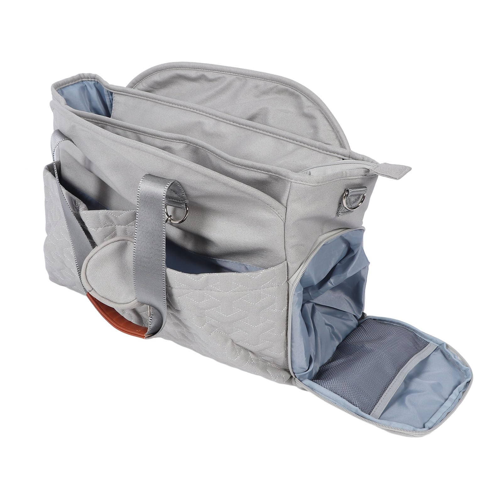 Durable Polyester Baby Diaper Bag with Adjustable Shoulder Strap - Spacious Travel Organizer for Parents, Perfect for Daycare, Outings & Family Trips