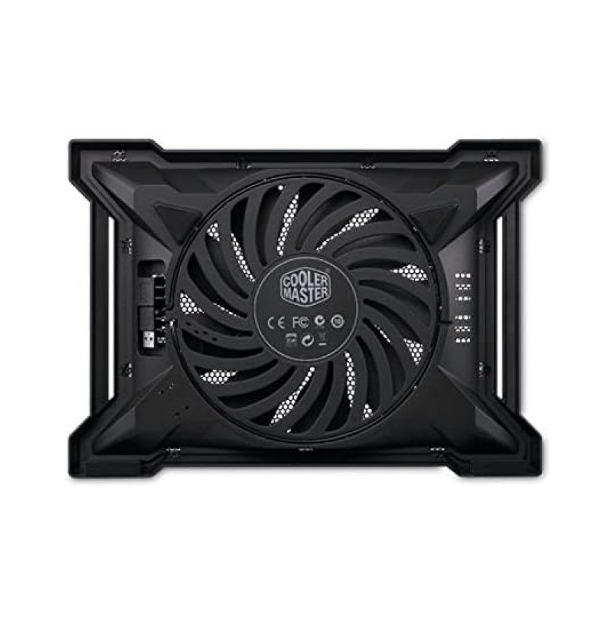 Cooler Master R9 NBC XS2K GP CM Notepal X Slim 20cm Laptop Cooling Fan - Ultra Thin USB Cooling Pad for Gaming Laptops & Notebooks - Perfect for Office, Home & Gaming Setup