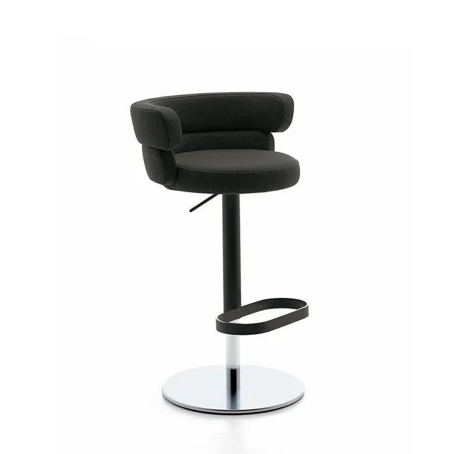 Swivel Bar Stools for Kitchen Island - Adjustable Height Counter Stools with 360° Rotation - Perfect for Home Bars, Breakfast Nooks & Small Spaces