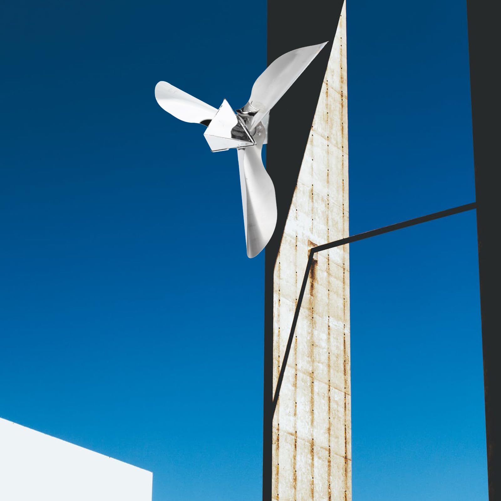 Happyyami Stainless Steel Windmill Bird Deterrent Reflector - Outdoor Garden & Yard Pest Control for Pigeons, Sparrows - Perfect for Patio, Farmhouse, Roof Protection (Set of 6) | Durable Weatherproof Design for Year-Round Use