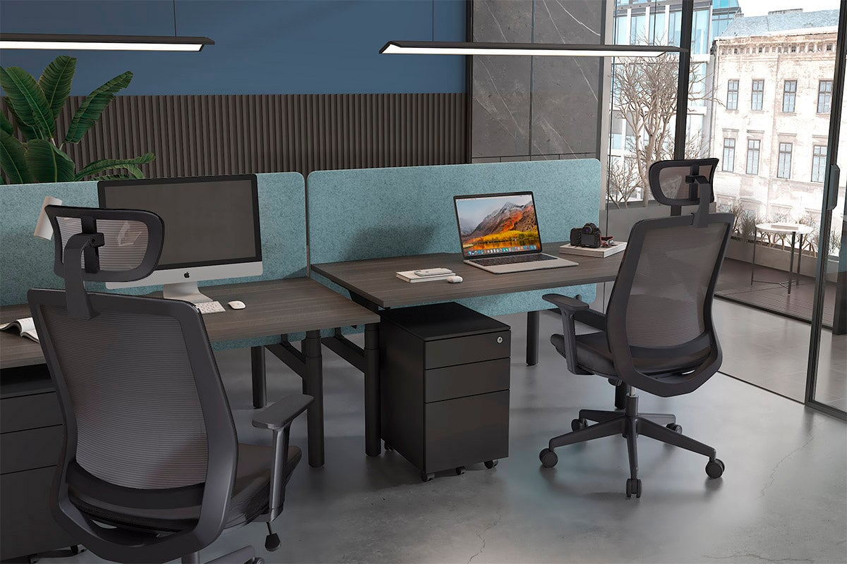 Finch Ergonomic Mesh Office Chair with Adjustable Headrest - Comfortable & Breathable for Home & Workspaces