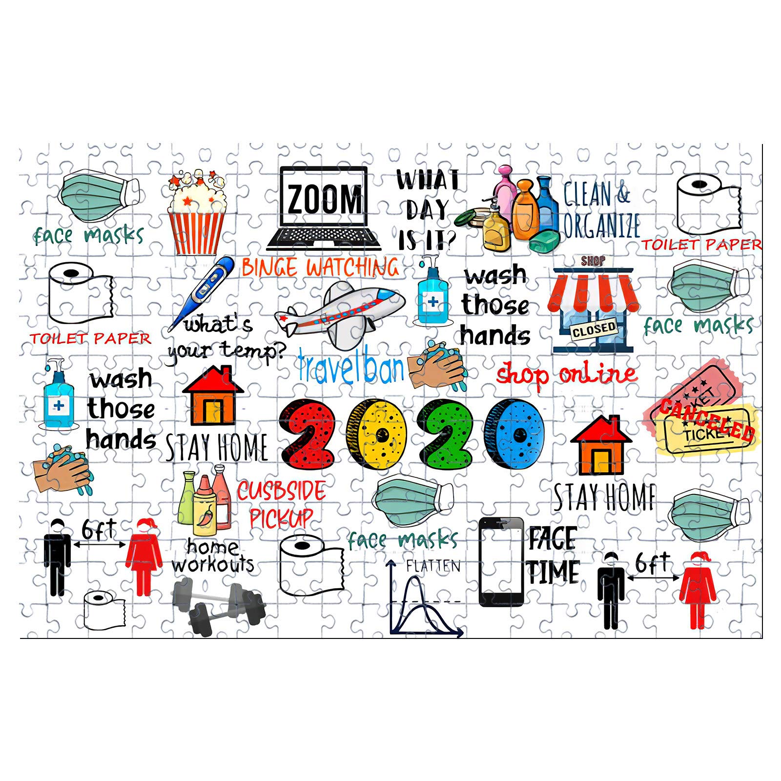 1000 Piece Puzzle for Adults - Personalized Large Puzzle Game, Fun Gift for Puzzle Lovers - Perfect for Family Game Night, Relaxation & Home Decor