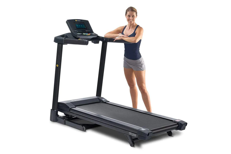 LifeSpan TR1200i Folding Treadmill - Compact Home Exercise Equipment for Running & Walking | Perfect for Small Spaces, Home Gyms & Cardio Workouts