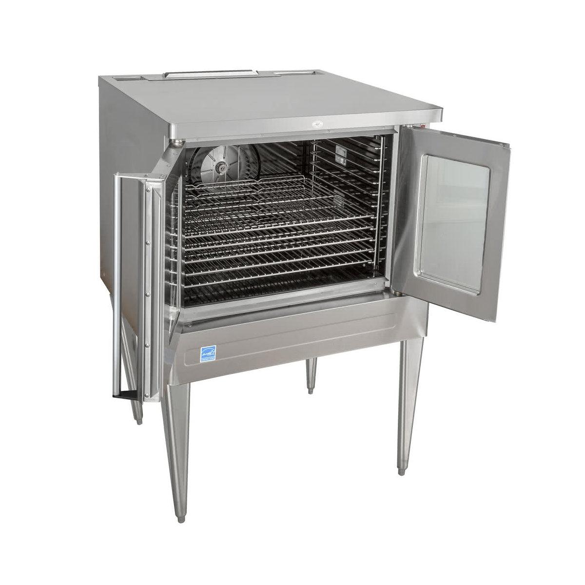 Blodgett SHO 100 E Single Deck Full Size Electric Convection Oven 220/240V 1 Phase - Commercial Kitchen Baking, Roasting & Reheating for Restaurants, Bakeries & Catering