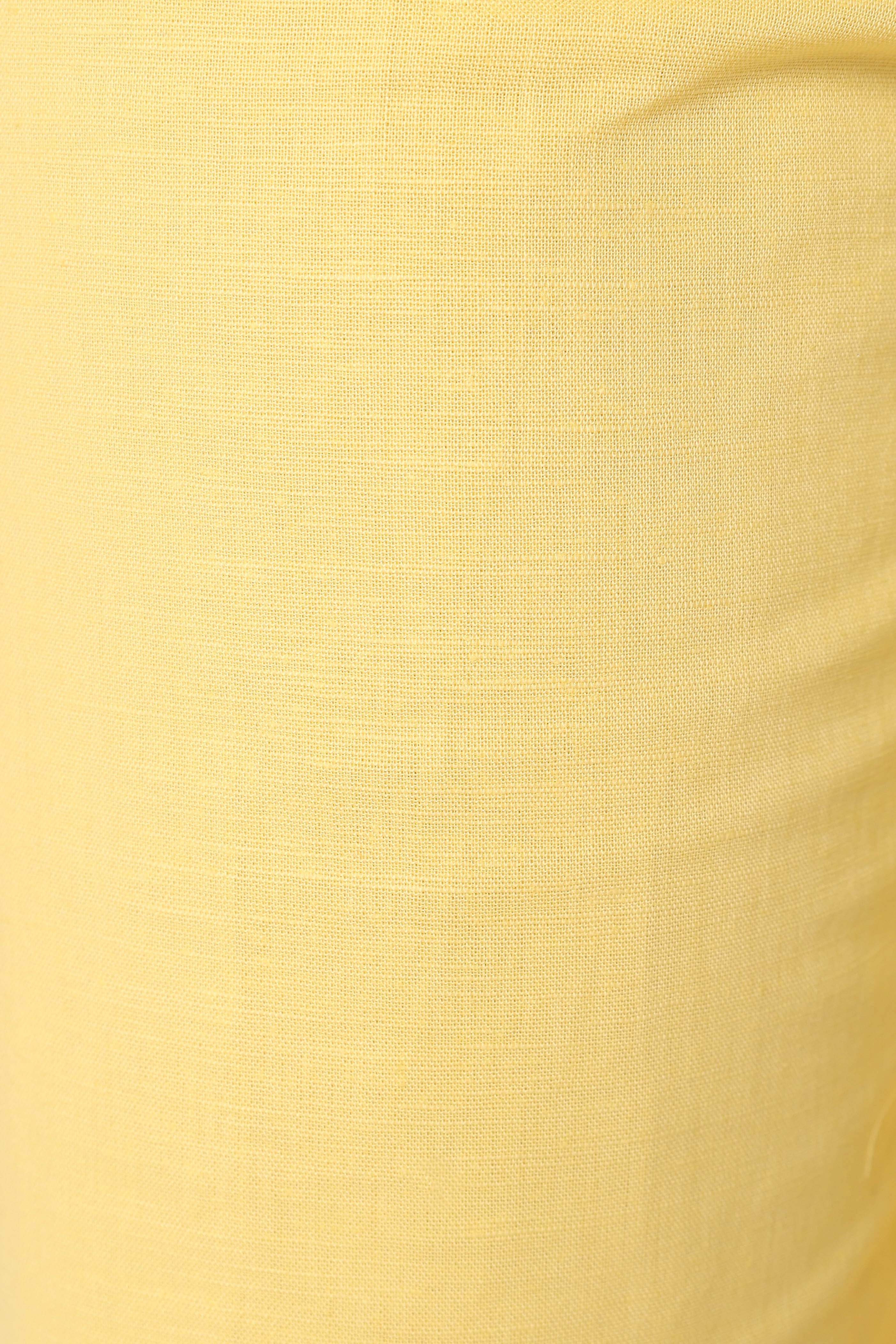 Devlin Pant in Butter Yellow | Comfortable Women's Casual Trousers for Work & Everyday Wear