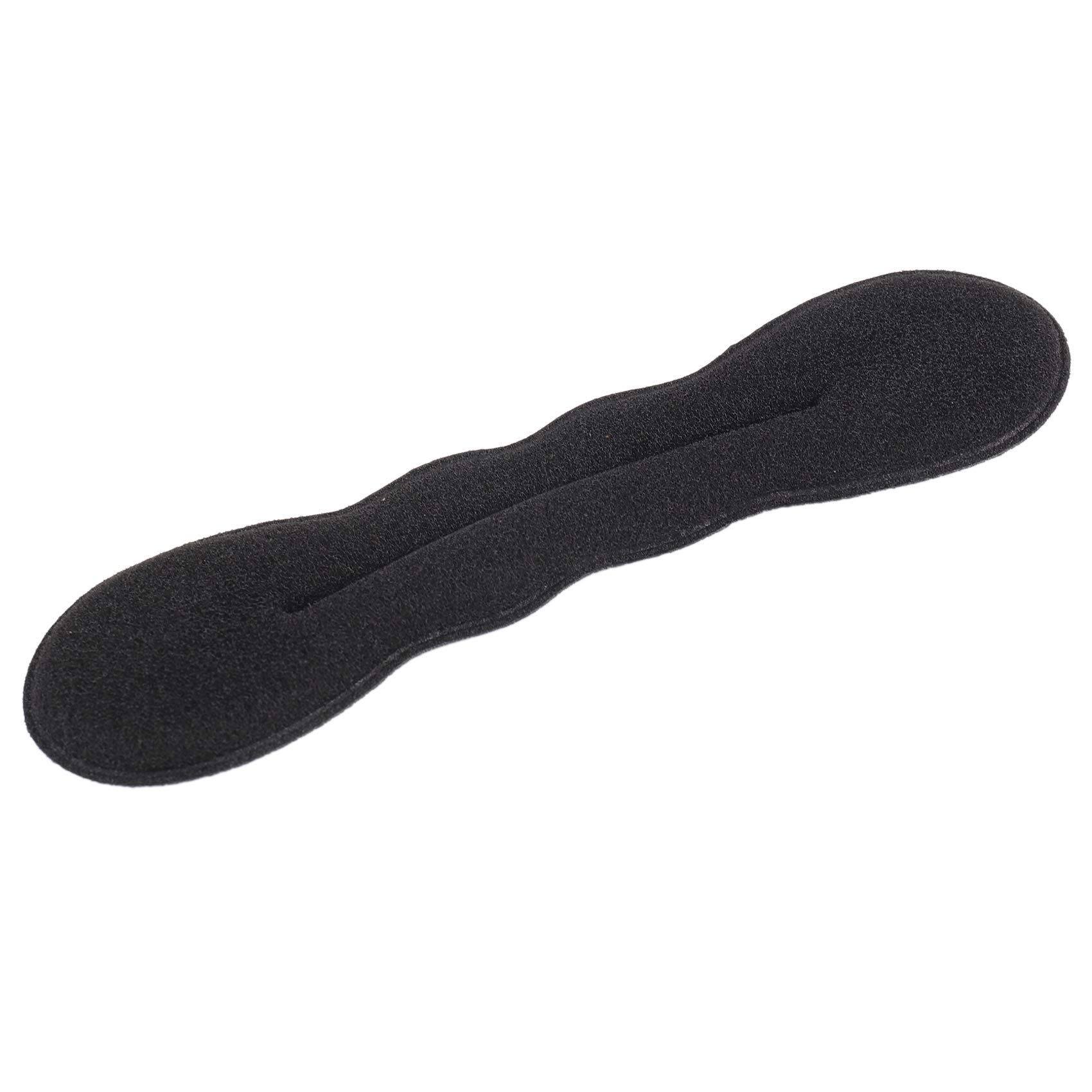 Hair Bun Maker Kit - 2 Small & 2 Large Sponge Bun Shapers for Perfect Hair Buns | Hair Donut Accessories for Women (Black) | Great for Updos, Ponytails & Special Occasions