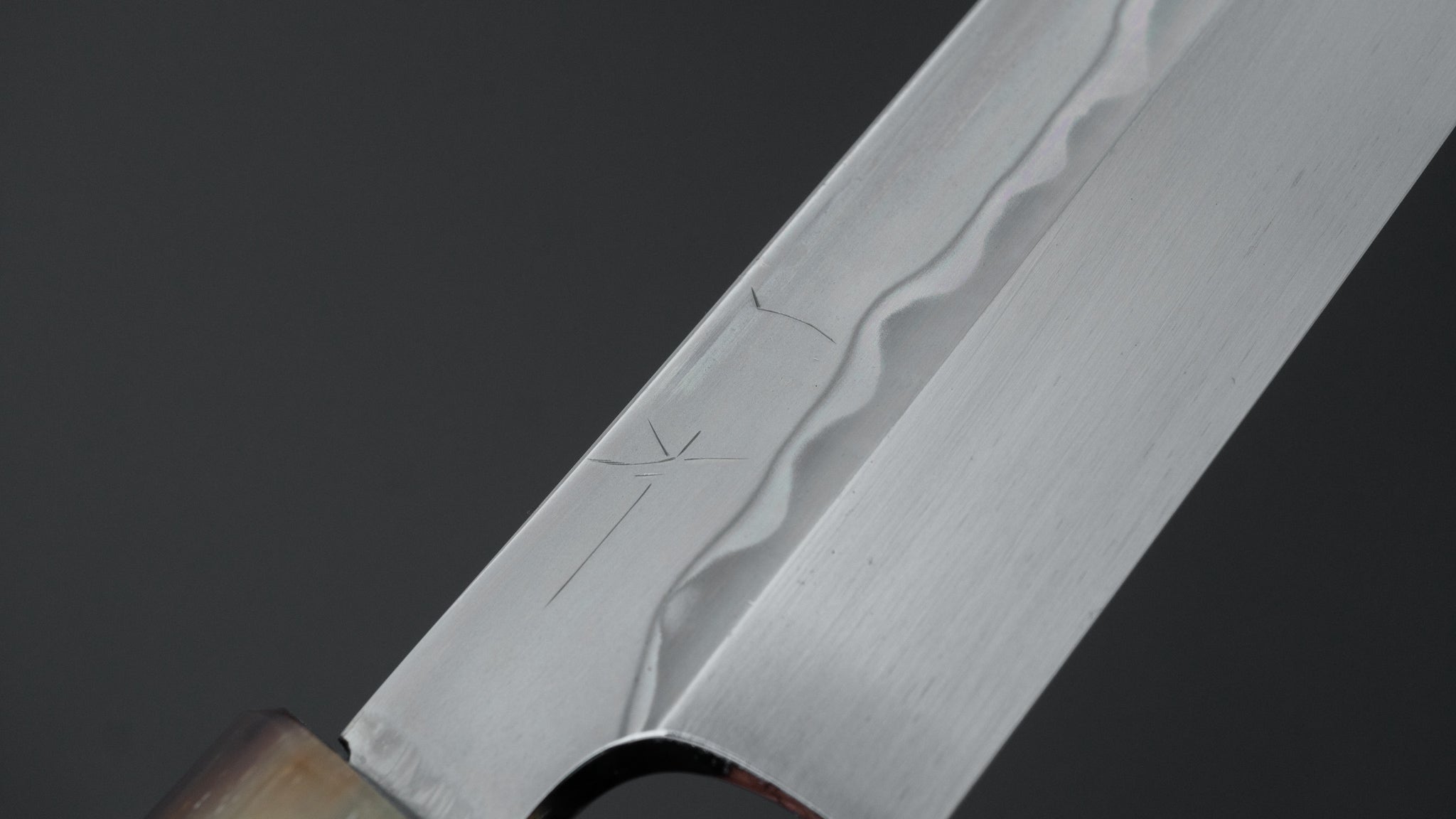 Hitohira Togashi White #1 Sanbonsugi Mizu Honyaki Kiritsuke Yanagiba 300mm Japanese Chef Knife - Taihei Makassar Ebony Handle (Type T/Saya Included) - Perfect for Sushi, Sashimi & Precision Cutting