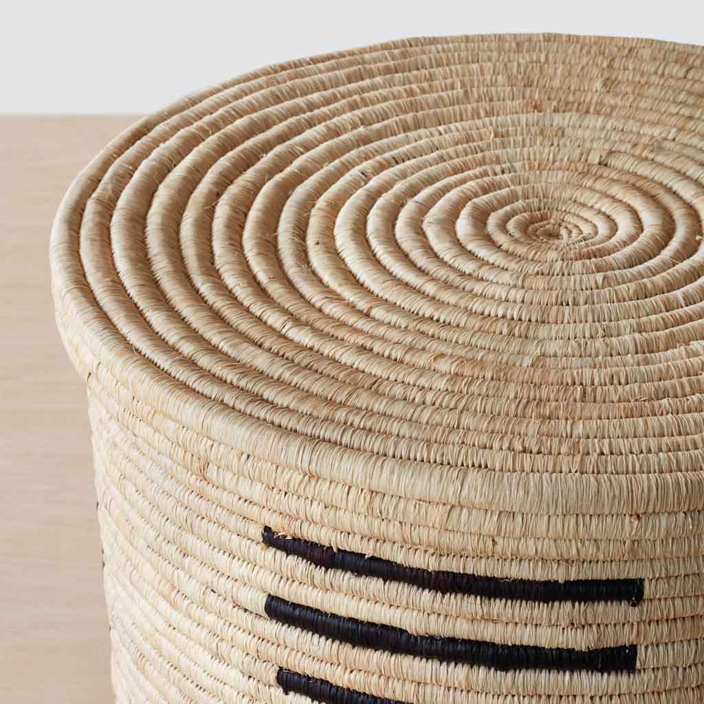 Handwoven Nyumba Baskets - Eco-Friendly Storage & Decor for Home, Kitchen, or Office Organization | Perfect for Laundry, Toys, and Magazines