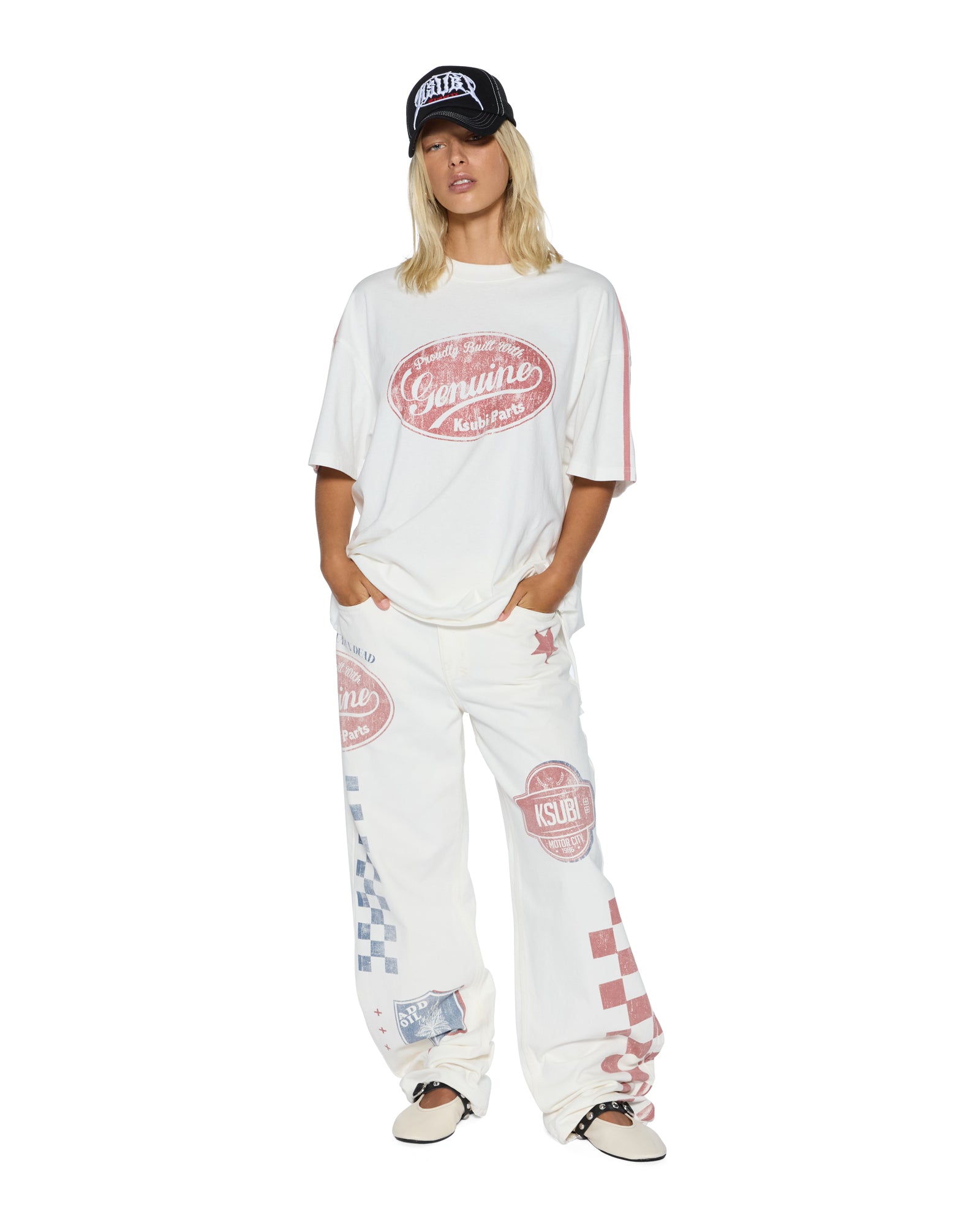 Authentic Vintage Boyfriend T-Shirt - Soft White Cotton Tee for Women | Casual Wear, Layering & Everyday Outfits