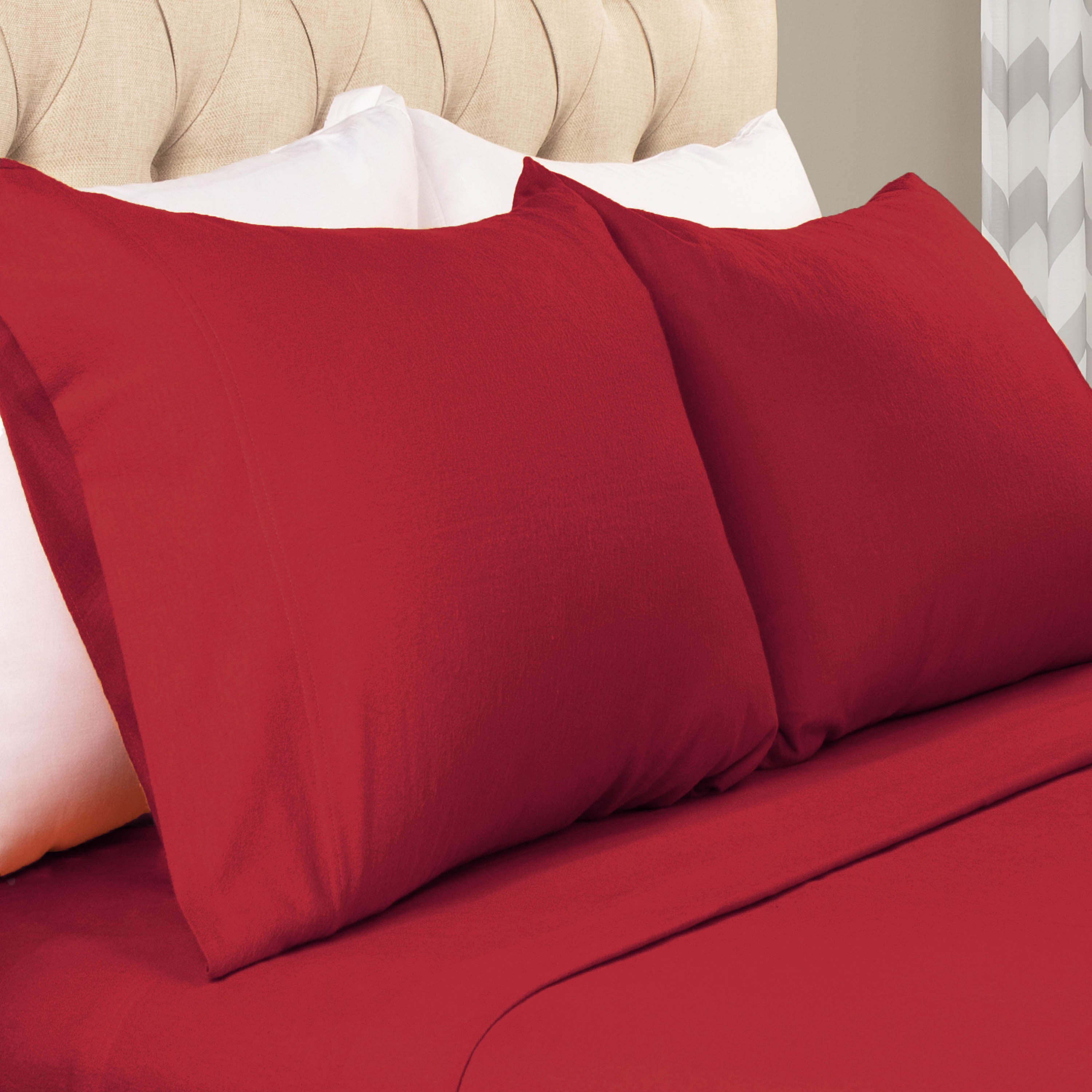 Premium 100% Cotton Flannel Pillowcases Set of 2 - Soft & Cozy Bedding for Winter Nights - Perfect for Cold Weather, Guest Rooms & Cozy Home Decor
