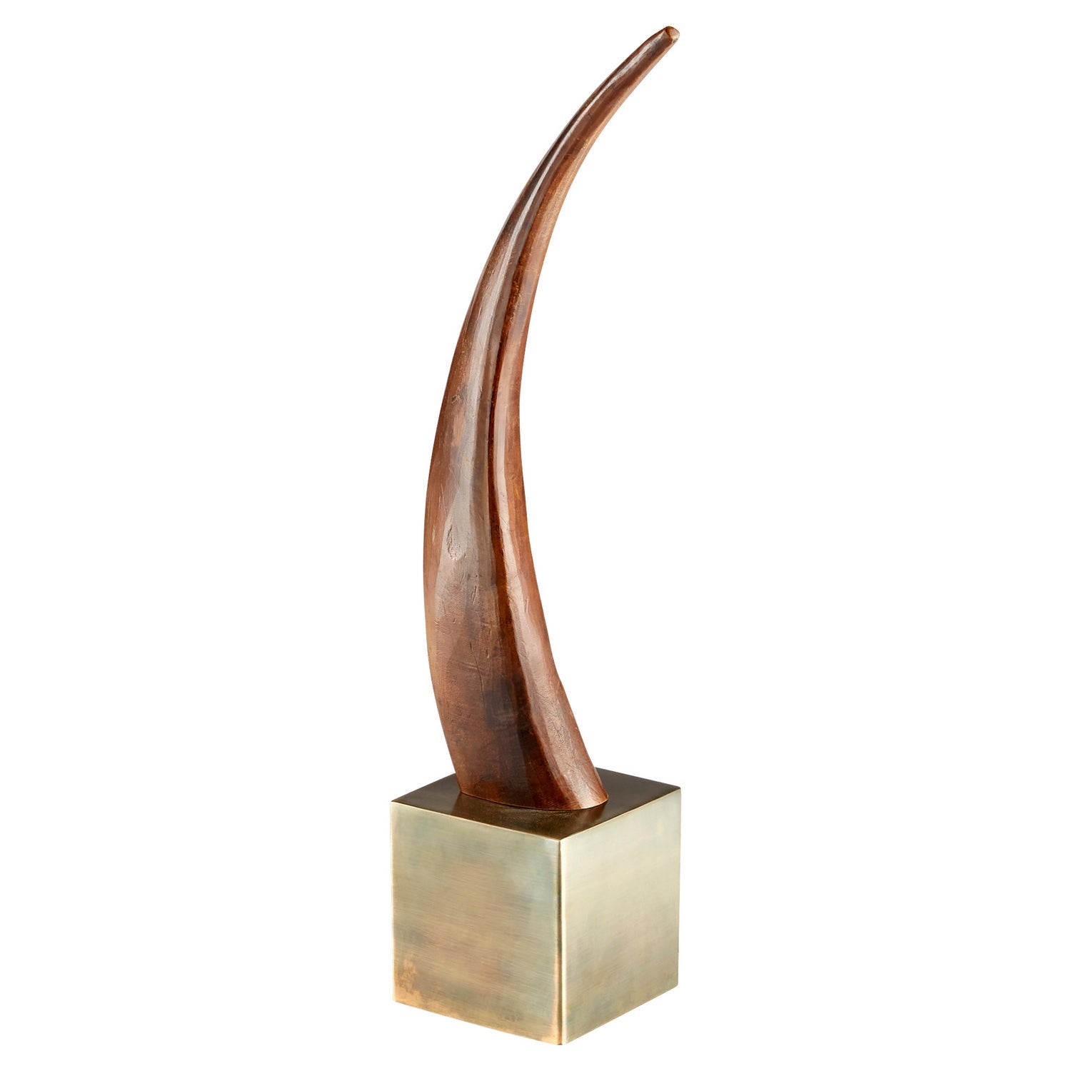 Cyan Design 11150 Eastern Claw Sculpture - Brown and Bronze Handcrafted Home Decor for Living Room, Office, or Garden Accent