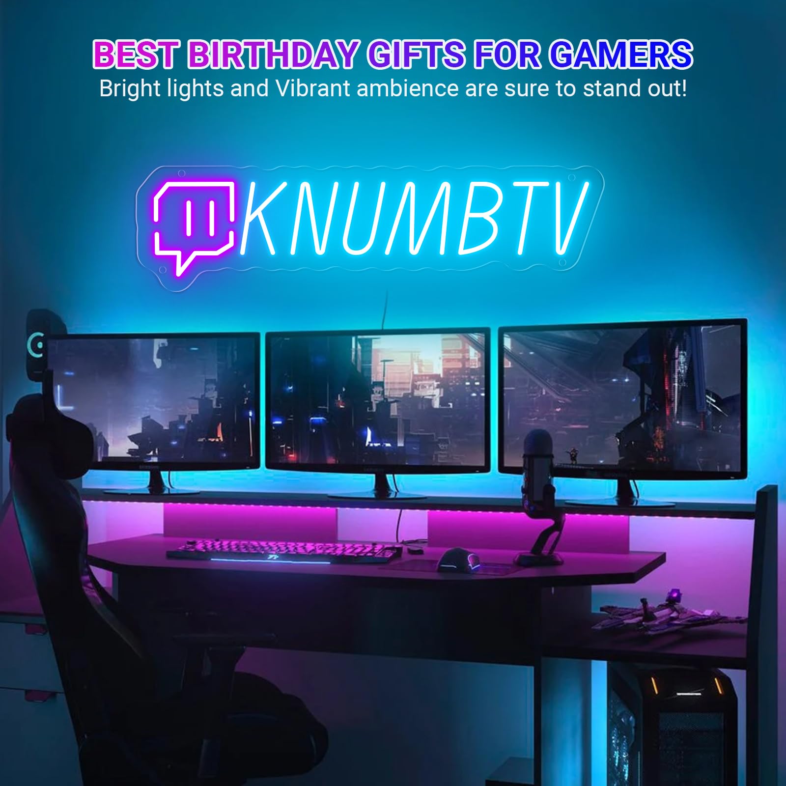 Custom Twitch Username Neon Signs - 35