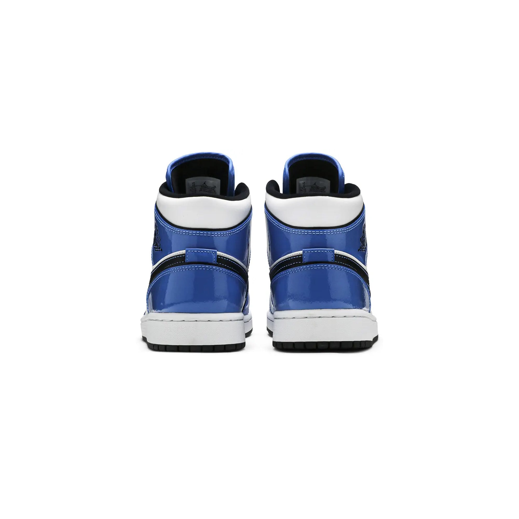 Air Jordan 1 Mid 'Signal Blue' Men's Basketball Shoes - Stylish Sneakers for Casual Wear, Street Fashion & Sports Performance