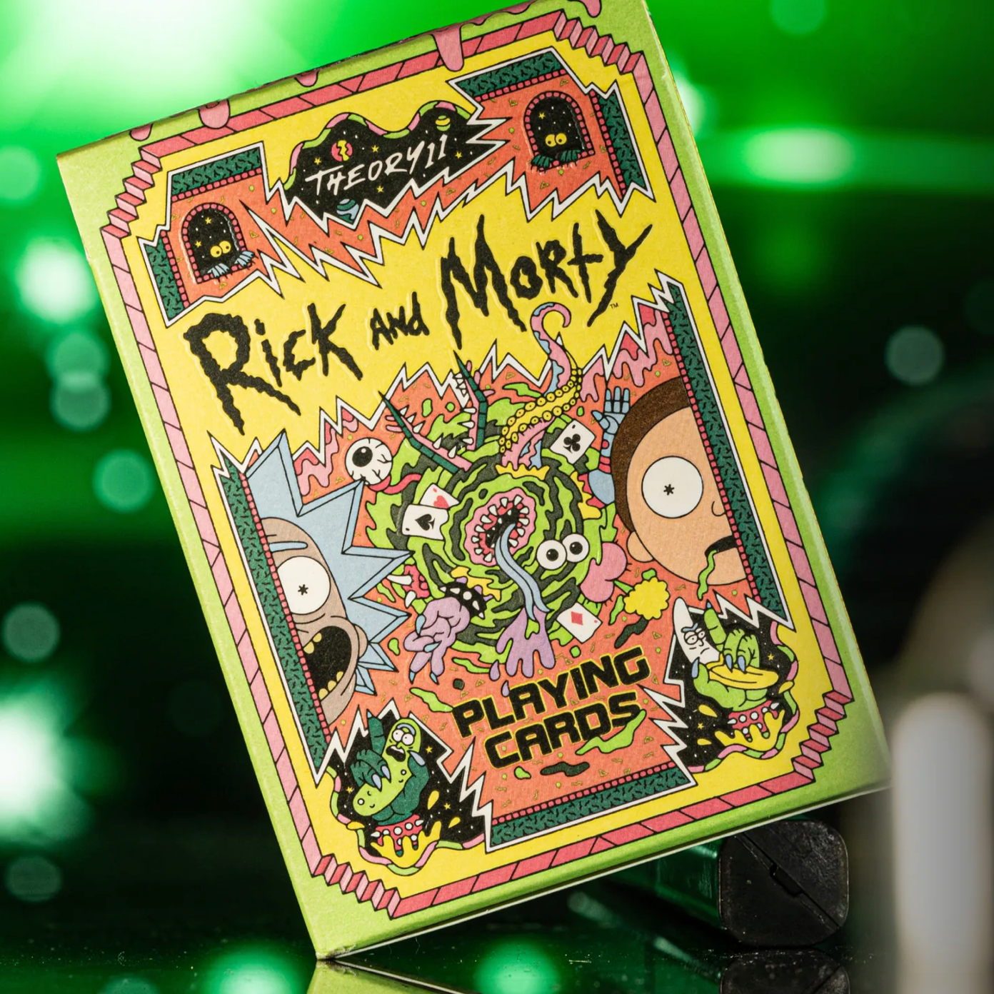 Rick and Morty Playing Cards - 52 Deck with Custom Artwork, Perfect for Game Nights, Collectors, and Fans | Official Merchandise for Card Games, Magic Tricks, and Gifts