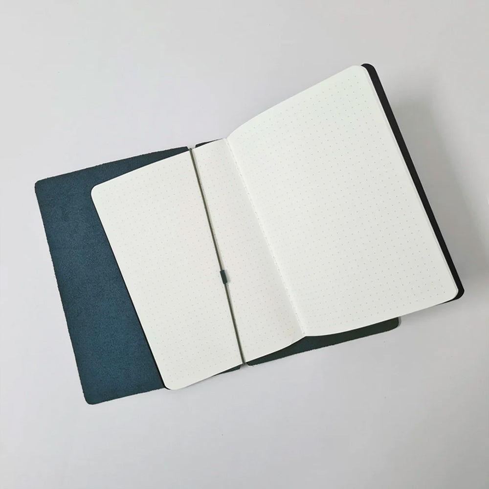 Premium Refillable Leather Journal for Writing - Endless Explorer Blue - Perfect for Travel, Note Taking & Gift Giving