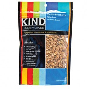 KIND GRAINS Vanilla Blueberry Clusters - 11oz (6 Pack) | Healthy Breakfast Cereal, Gluten-Free Snacks for Kids & Adults | Perfect for On-the-Go, Office, or School Lunch