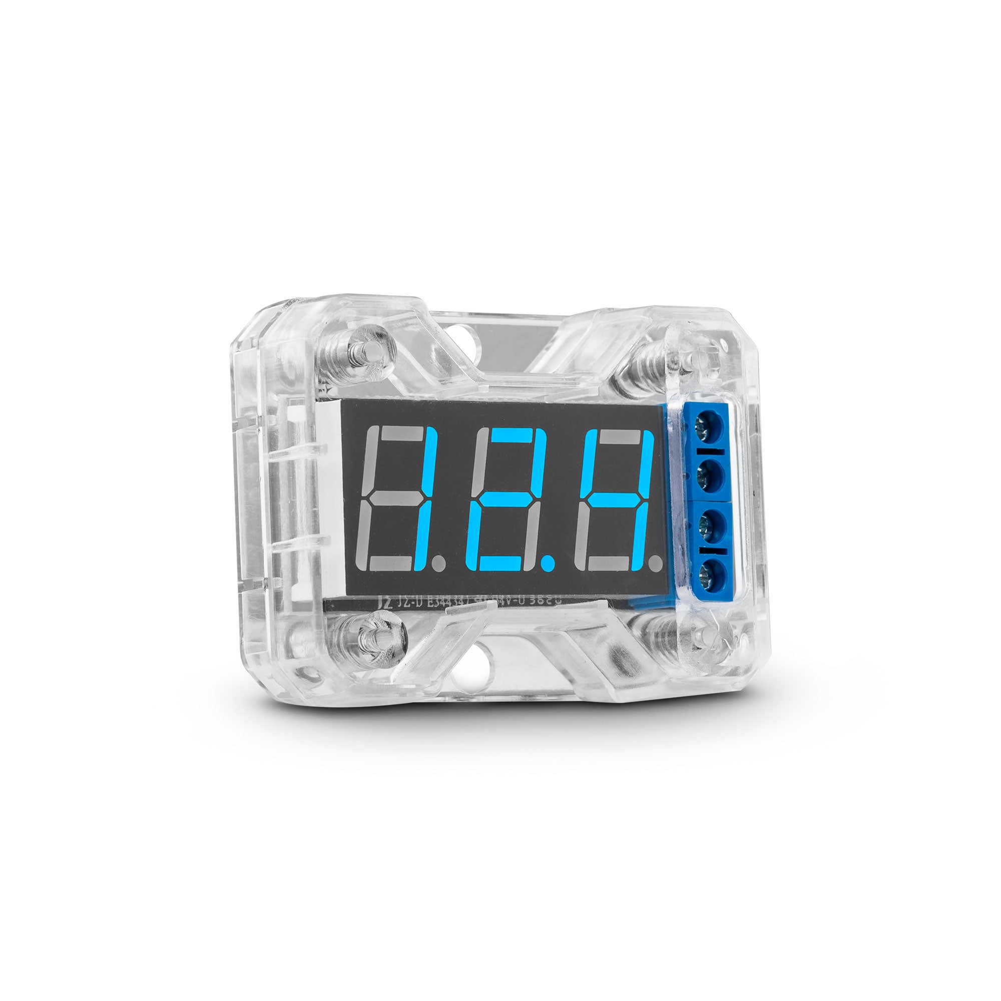 Digital Volt Meter - Accurate Battery Voltage Tester for Cars, Motorcycles & RVs | 12V/24V DC Power Monitor with LED Display | Perfect for Automotive, Marine & Solar System Diagnostics