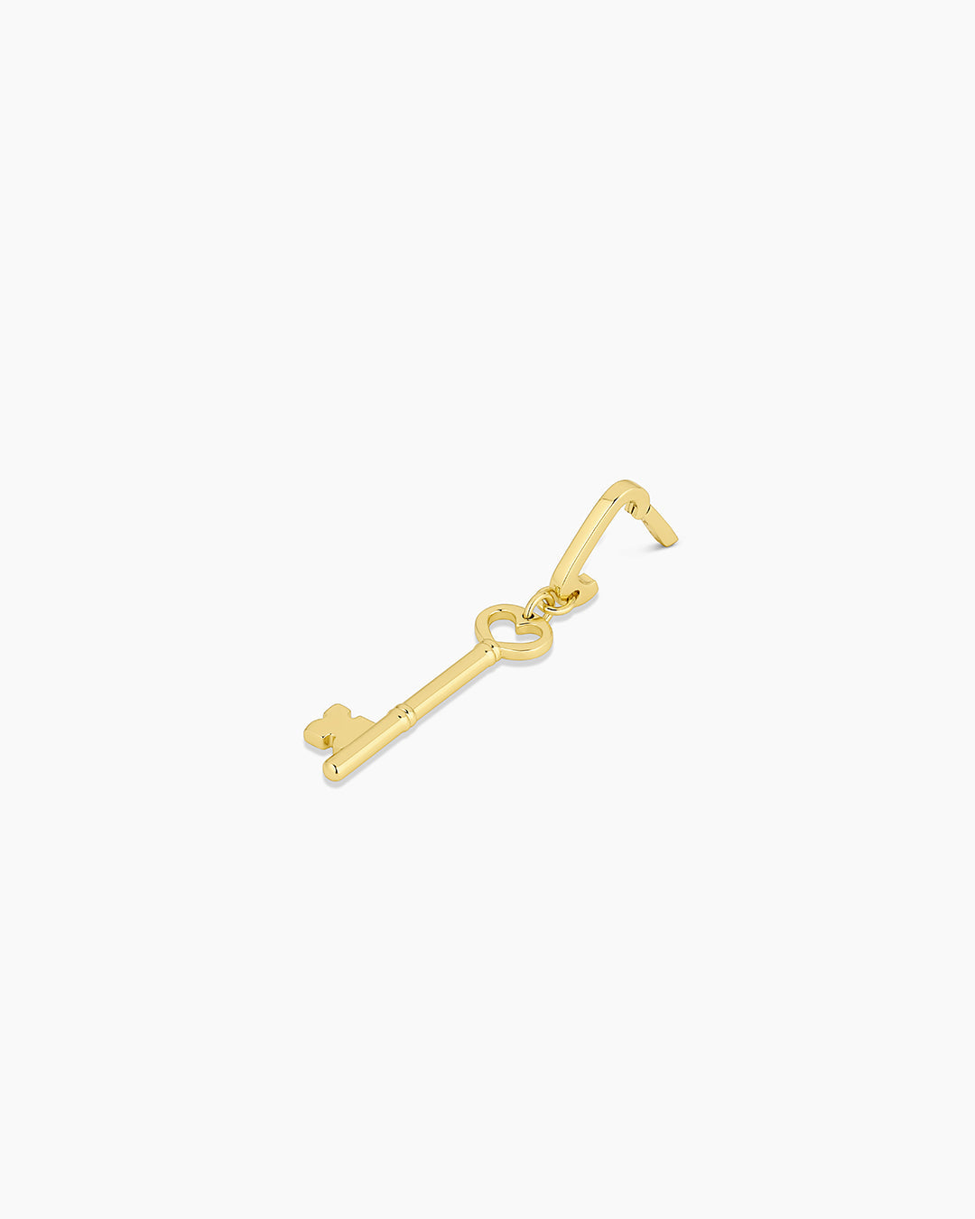 Heart Key Statement Charm Necklace - Elegant & Romantic Jewelry for Women - Perfect for Valentine's Day Gifts, Anniversaries & Special Occasions