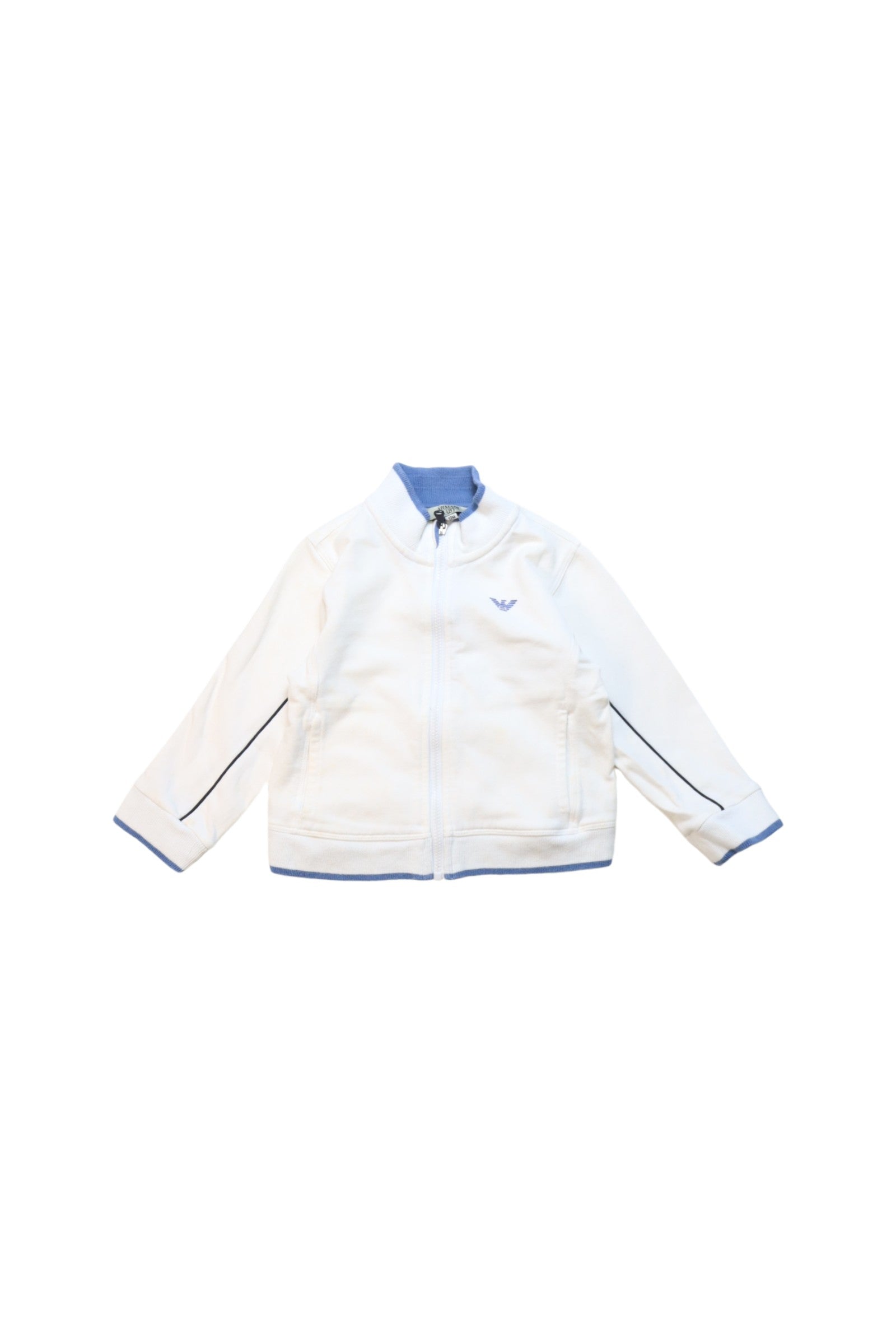 Armani Lightweight Jacket for Baby Boys 12 Months | Soft & Breathable Outerwear for Spring & Fall | Perfect for Outdoor Playdates & Family Outings