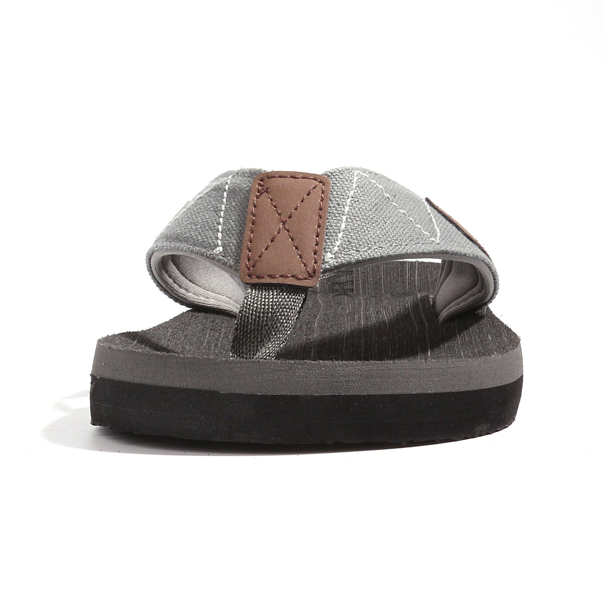FITORY Men's Flip Flops - Comfortable Beach Sandals & Slippers for Summer - Size 6-15 - Perfect for Pool, Vacation, and Outdoor Activities