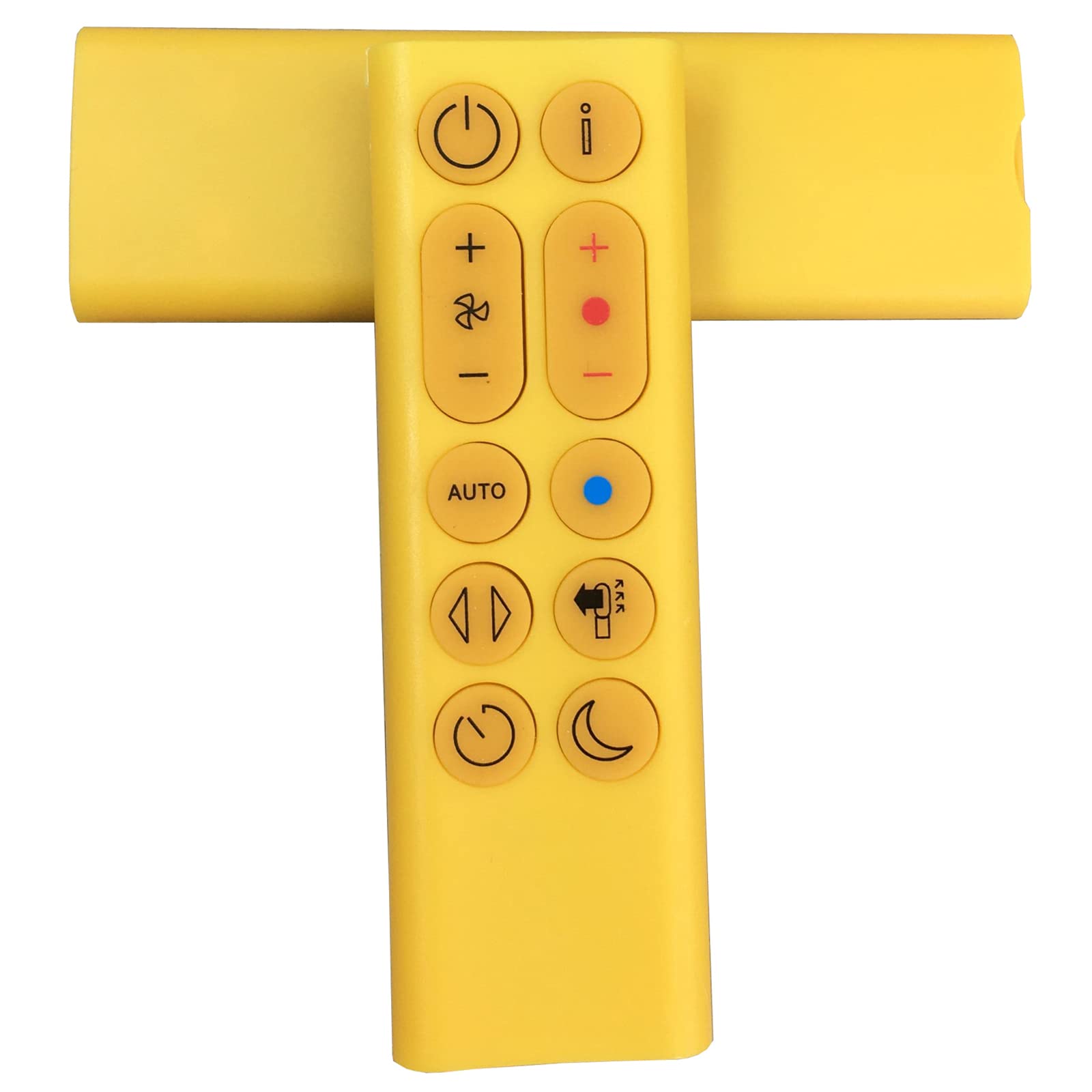 Original Title: Replacement Remote Control Compatible for HP06 HP09 Dyson Pure Hot + Cool Purifying Fan Air Purifier/Heater (Yellow)    Optimized Title:   Dyson HP06 HP09 Pure Hot + Cool Replacement Remote Control - Compatible with Air Purifier & Heater Fan (Yellow) - Perfect for Home, Office & Bedroom Use