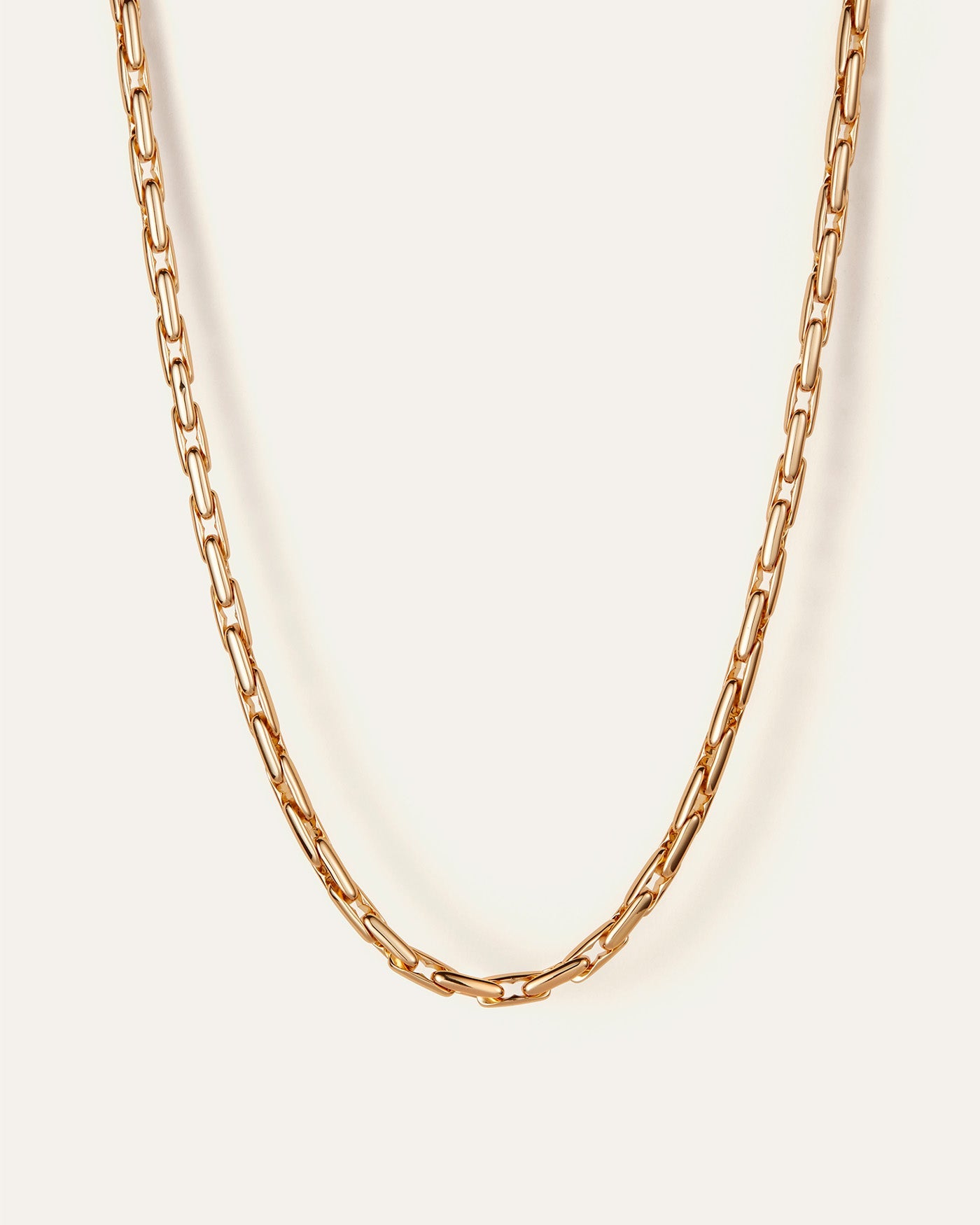Alber Chain Gold Necklace for Women - 18K Gold Plated Elegant Layering Jewelry - Perfect for Parties, Weddings & Everyday Wear