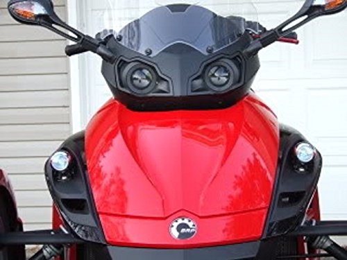 6000K LED Auxiliary Flood Lights for Can-Am Spyder - High Brightness Off-Road Driving Lights - Perfect for Night Riding, Adventure Tours & Off-Roading