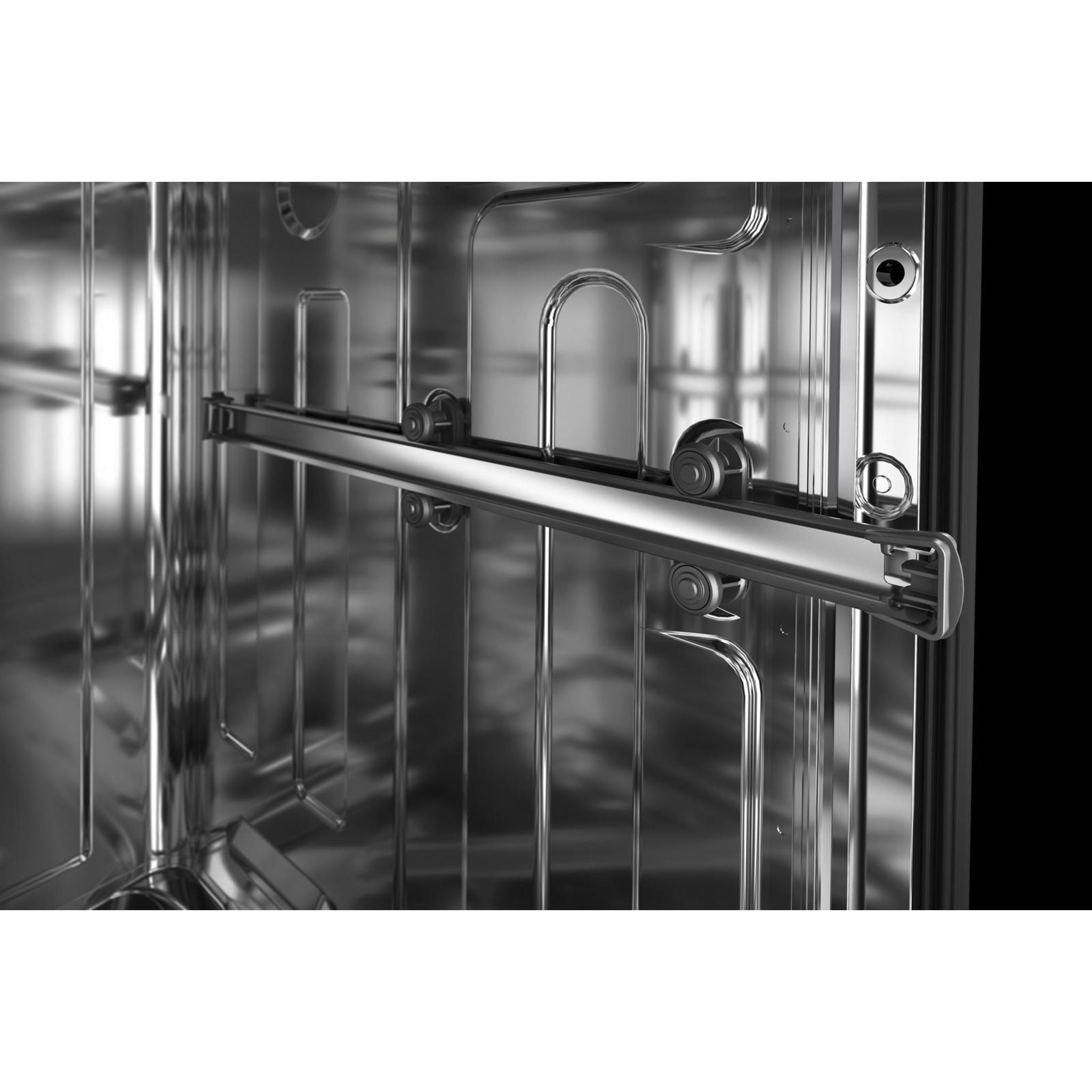 KitchenAid KDFE104KWH Built-in Dishwasher - 24 Inch White Energy Star Certified for Modern Kitchens | Perfect for Small Families & Daily Dish Cleaning