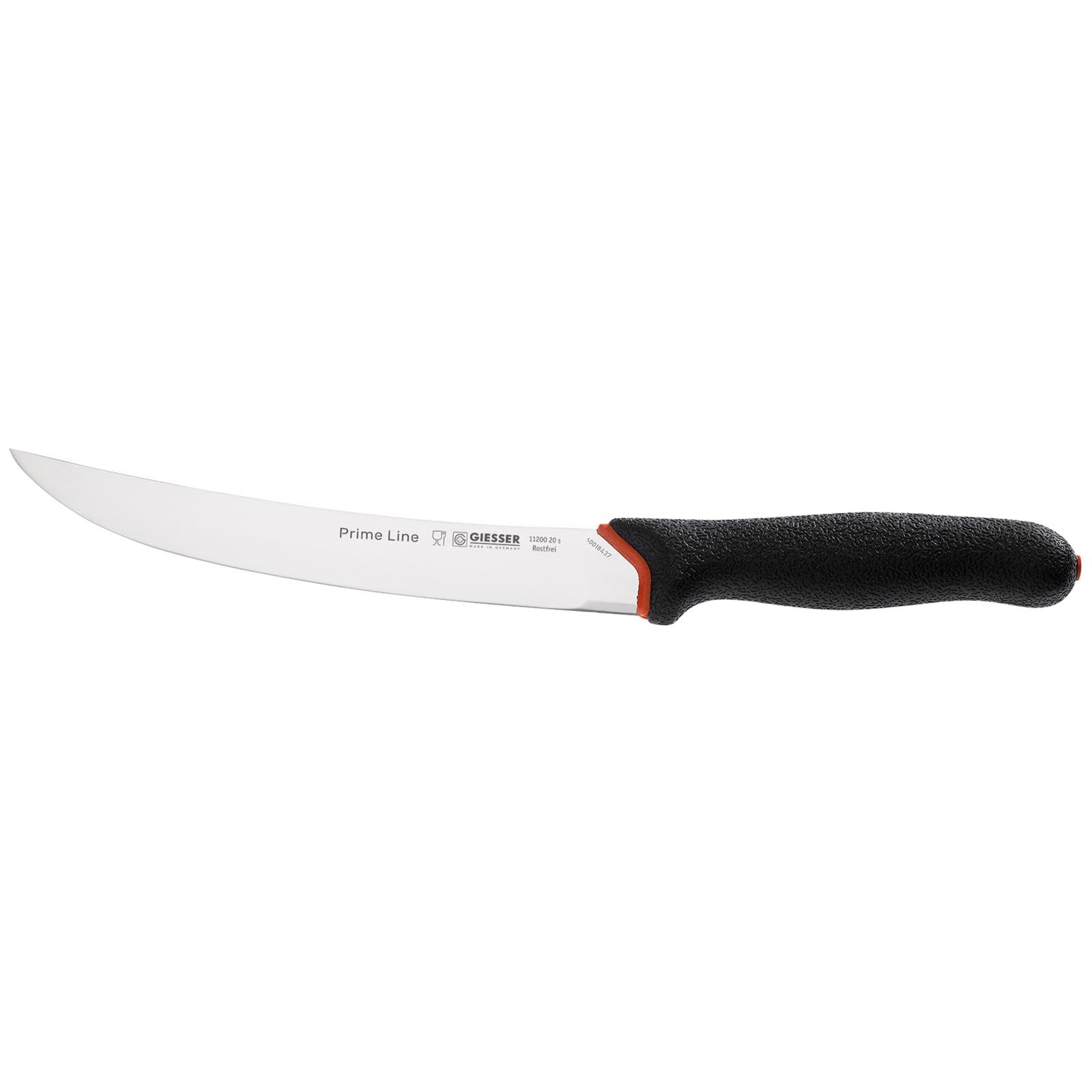 Johannes Giesser Knife Factory Primeline Precision Cutting Knife - Professional Chef & Craft Knife for Kitchen & DIY Projects - High-Quality German Stainless Steel Blade - Unisex Black Design