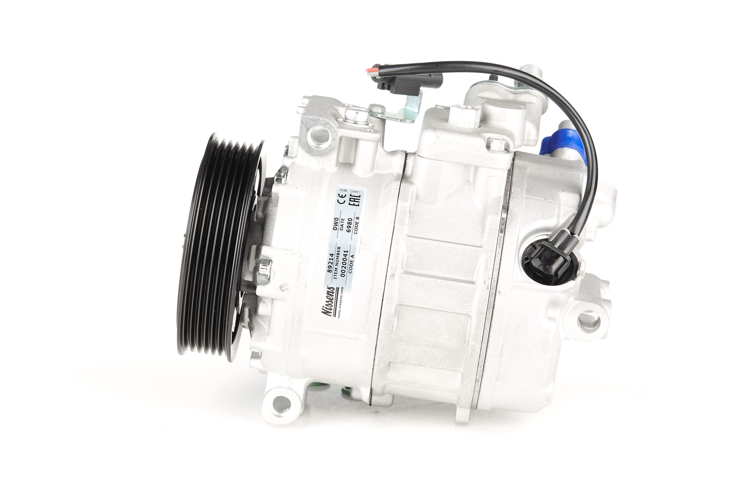 Nissens 89214 High-Performance Air Conditioning Compressor | Replacement AC Compressor for Cars & Trucks | Perfect for Summer Cooling & Vehicle AC Repair